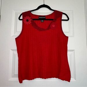 Norton McNaughton Sleeveless Knit Sweater Top